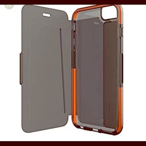 Classic shell wallet case for iPhone 6 Plus and 8.